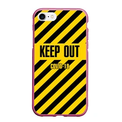 Чехол iPhone 7/8 матовый Keep out