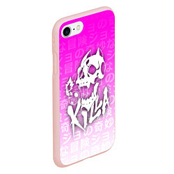 Чехол iPhone 7/8 матовый JOJOS BIZARRE ADVENTURE, цвет: 3D-светло-розовый — фото 2