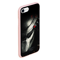 Чехол iPhone 7/8 матовый PREDATOR, цвет: 3D-светло-розовый — фото 2