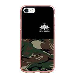 Чехол iPhone 7/8 матовый Пограничные Войска камуфляж