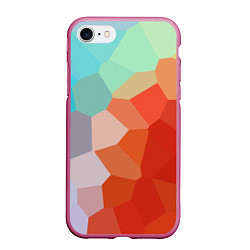 Чехол iPhone 7/8 матовый Пикси кристаллы