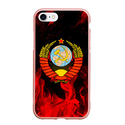 Чехол iPhone 7/8 матовый СССР