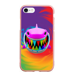 Чехол iPhone 7/8 матовый 6IX9INE- GOOBA, цвет: 3D-светло-розовый