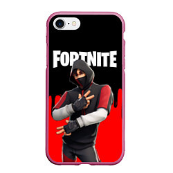 Чехол iPhone 7/8 матовый FORTNITE x IKONIK