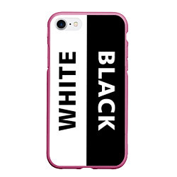 Чехол iPhone 7/8 матовый BLACK & WHITE