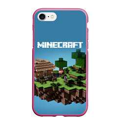 Чехол iPhone 7/8 матовый Minecraft