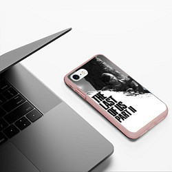 Чехол iPhone 7/8 матовый ZOOBA BRUCE, цвет: 3D-светло-розовый — фото 2