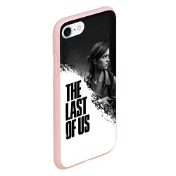 Чехол iPhone 7/8 матовый THE LAST OF US 2, цвет: 3D-светло-розовый — фото 2