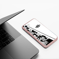Чехол iPhone 7/8 матовый Игорь, цвет: 3D-светло-розовый — фото 2