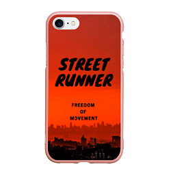 Чехол iPhone 7/8 матовый Street runner