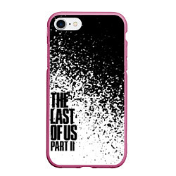 Чехол iPhone 7/8 матовый The Last of Us: Part 2, цвет: 3D-малиновый