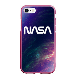 Чехол iPhone 7/8 матовый NASA НАСА