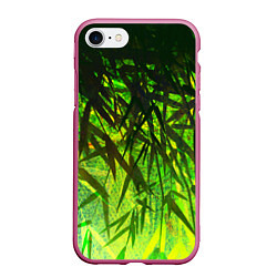 Чехол iPhone 7/8 матовый ТРАВА TRAVA, цвет: 3D-малиновый