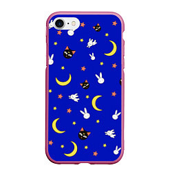 Чехол iPhone 7/8 матовый Sailor Moon