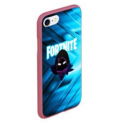 Чехол iPhone 7/8 матовый FORTNITE CROW, цвет: 3D-малиновый — фото 2