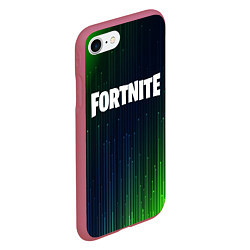 Чехол iPhone 7/8 матовый FORTNITE ФОРТНАЙТ, цвет: 3D-малиновый — фото 2