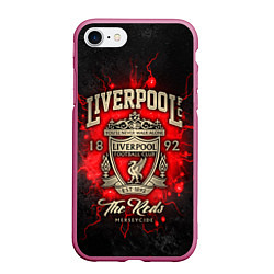 Чехол iPhone 7/8 матовый LIVERPOOL FC