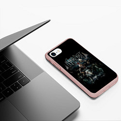 Чехол iPhone 7/8 матовый АРИЯ, цвет: 3D-светло-розовый — фото 2