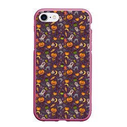 Чехол iPhone 7/8 матовый Halloween