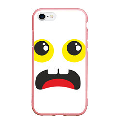 Чехол iPhone 7/8 матовый Испуганное лицо, цвет: 3D-баблгам