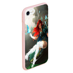Чехол iPhone 7/8 матовый Windranger Dota, цвет: 3D-светло-розовый — фото 2