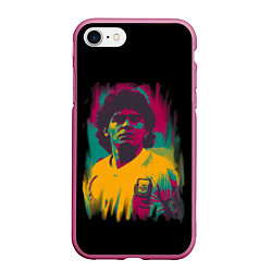 Чехол iPhone 7/8 матовый Diego Maradona