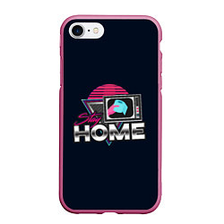 Чехол iPhone 7/8 матовый Stay Home