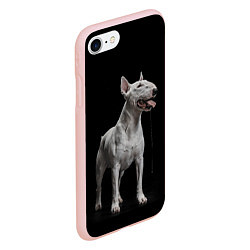 Чехол iPhone 7/8 матовый Bully, цвет: 3D-светло-розовый — фото 2