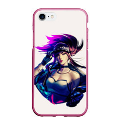 Чехол iPhone 7/8 матовый KDA Akali