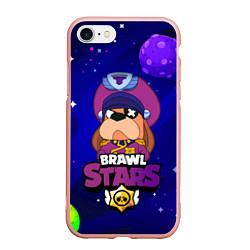 Чехол iPhone 7/8 матовый Brawl Stars - Генерал Гавс