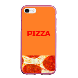 Чехол iPhone 7/8 матовый Pizza