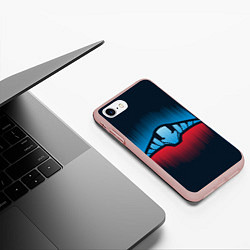 Чехол iPhone 7/8 матовый Свен Dota 2, цвет: 3D-светло-розовый — фото 2