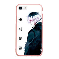 Чехол iPhone 7/8 матовый Токийский гуль Tokyo Ghoul