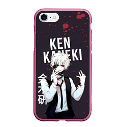 Чехол iPhone 7/8 матовый Ken Kaneki Tokyo Ghoul