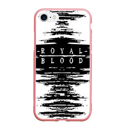 Чехол iPhone 7/8 матовый Royal blood, цвет: 3D-баблгам