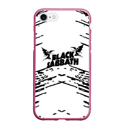 Чехол iPhone 7/8 матовый Black sabbath