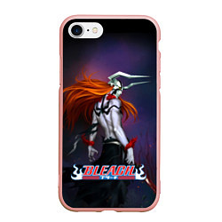 Чехол iPhone 7/8 матовый ПУСТОЙ BLEACH БЛИЧ, цвет: 3D-светло-розовый