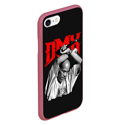 Чехол iPhone 7/8 матовый Legend DMX, цвет: 3D-малиновый — фото 2