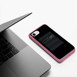 Чехол iPhone 7/8 матовый ROAR! DINO, цвет: 3D-малиновый — фото 2