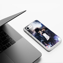 Чехол iPhone 7/8 матовый Сон Джин Ву, цвет: 3D-белый — фото 2