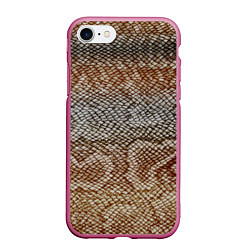 Чехол iPhone 7/8 матовый Snake skin