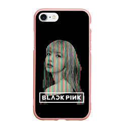 Чехол iPhone 7/8 матовый Lisa BP, цвет: 3D-светло-розовый