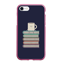 Чехол iPhone 7/8 матовый Book Cup