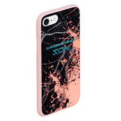 Чехол iPhone 7/8 матовый MGR - Nanomachines Son, цвет: 3D-светло-розовый — фото 2