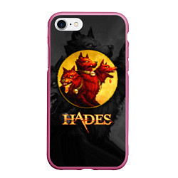 Чехол iPhone 7/8 матовый Hades wolf