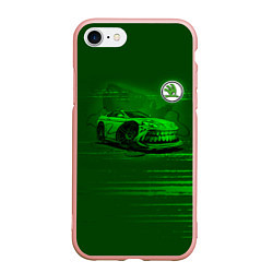 Чехол iPhone 7/8 матовый Skoda