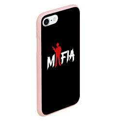 Чехол iPhone 7/8 матовый Mafia, цвет: 3D-светло-розовый — фото 2