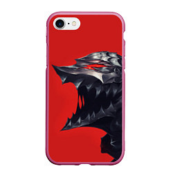 Чехол iPhone 7/8 матовый BERSERK маска аниме