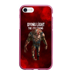 Чехол iPhone 7/8 матовый Dying light монстр