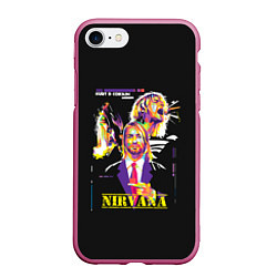 Чехол iPhone 7/8 матовый Kurt Cobain